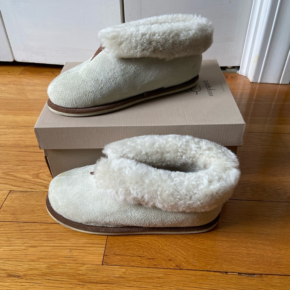 Fluffy slippers